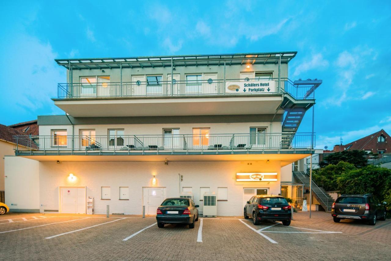 Schaefers Hotel, Self-Check-In, Cafe Und Baecker Am Hotel Фехта Экстерьер фото