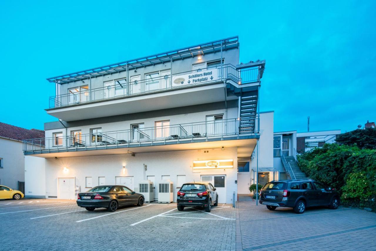 Schaefers Hotel, Self-Check-In, Cafe Und Baecker Am Hotel Фехта Экстерьер фото